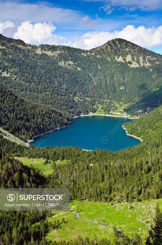 Lac D´ Oredon  Reserve Naturelle du Néouvielle  Park National des Pyrenées  Francia.