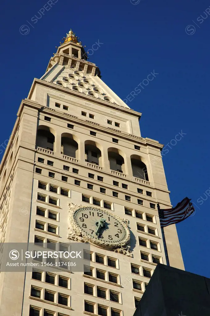 New York City, the Metropolitan Life Insurance Tower