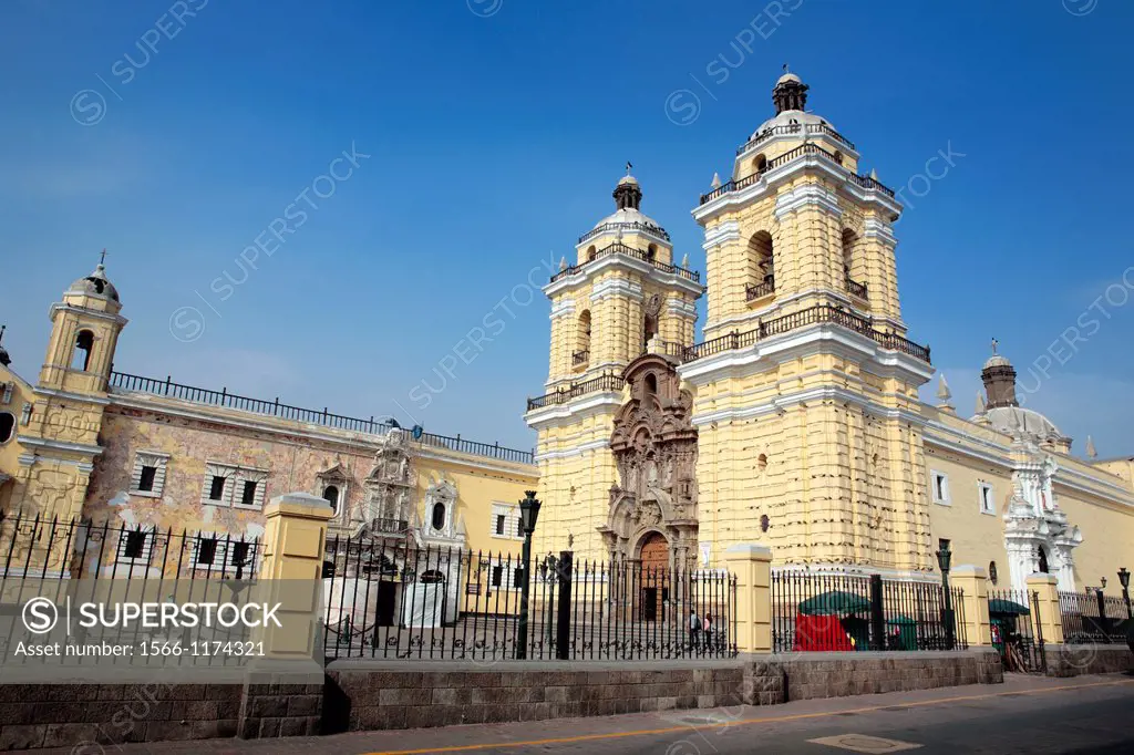 San Francisco church 1673, Lima, Peru