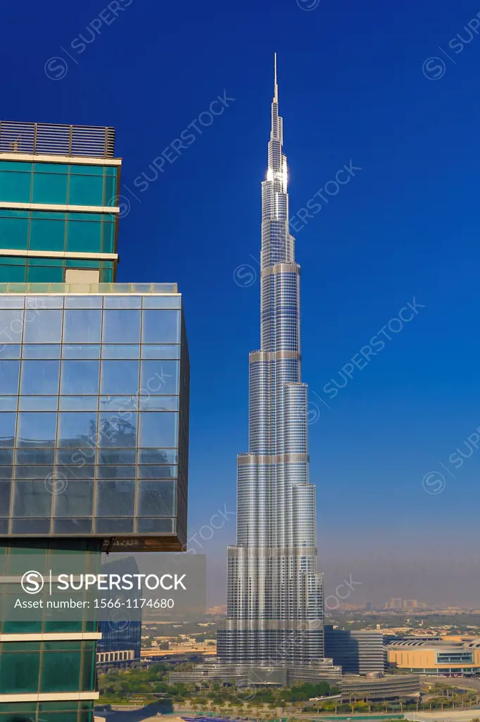 United Arab Emirates UAE , Dubai City ,Down Town Dubai , Burj Khalifa Bldg
