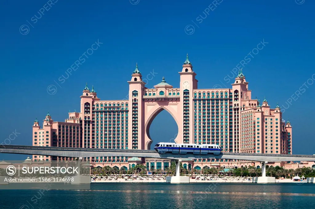 United Arab Emirates UAE , Dubai City , The Palm Jumeirah , Atlantis Bldg