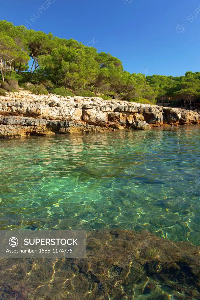 Sa Barca Trencada Parque natural de Mondragó  Santanyi  Migjorn Mallorca Illes Balears España