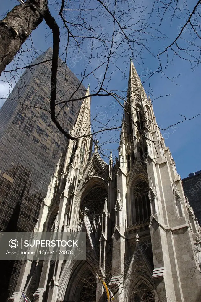 New York City, St  Patrick´s Cathedral, Manhattan