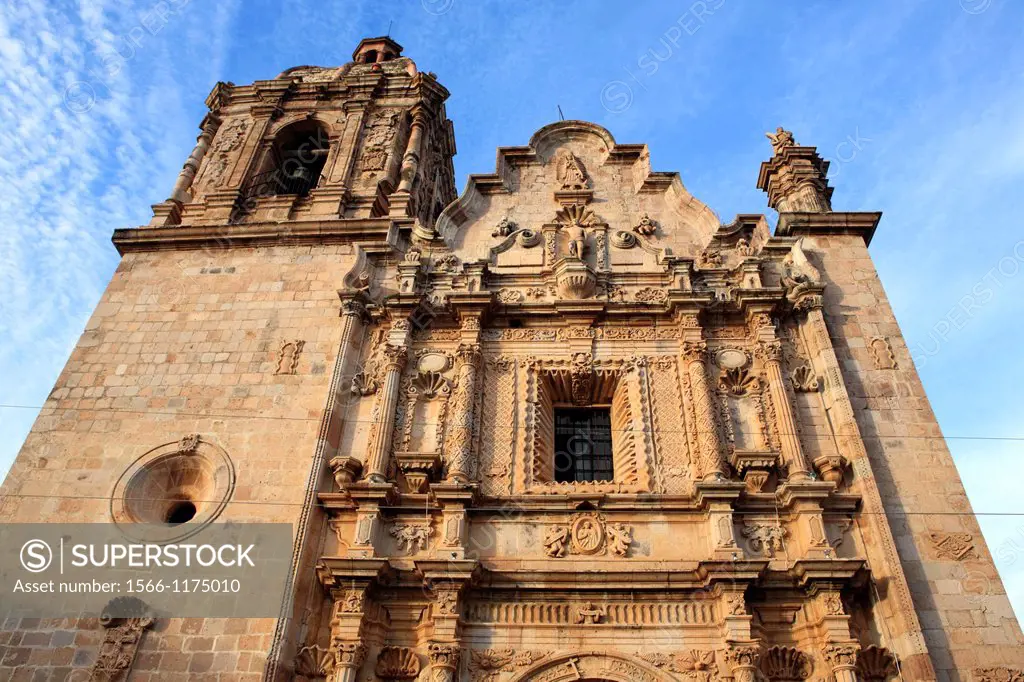 San Sebastian church 1765, Concordia, Sinaloa, Mexico