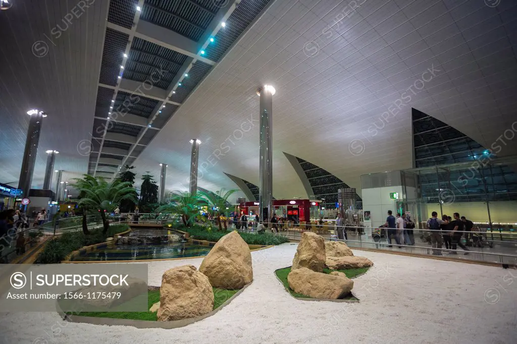 UAE , Dubai City , Dubai International Airport , Departures lounge
