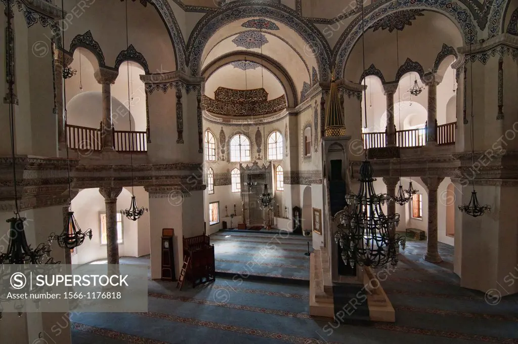 interior of the Little Aghia Sophia Church, Istanbul, Turkey