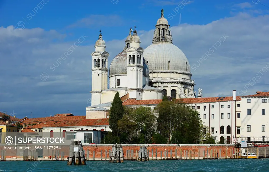 Church Santa Maria della Salute in Venice,Italy,Europe