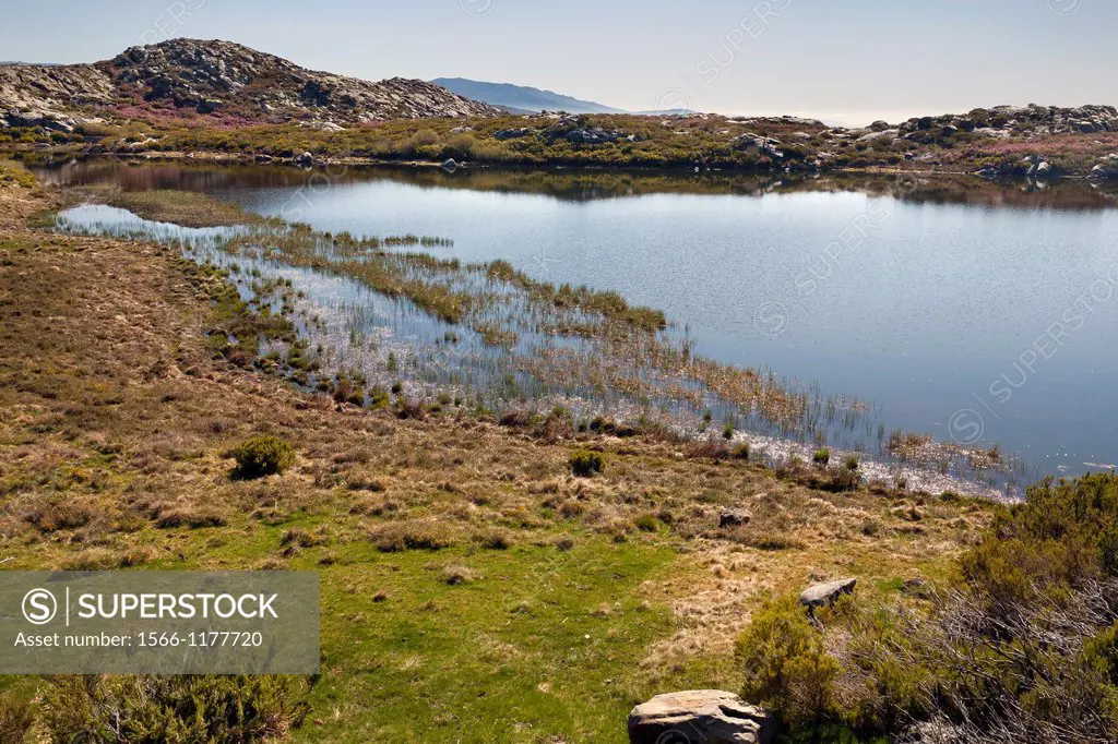 Laguna de Mancas in the Sanabria Natural Park, Zamora province, Castile-León, Spain