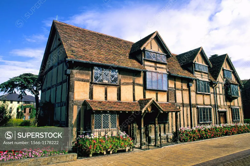 William Shakespeare´s birthplace and home 1564 Stratford Upon Avon England