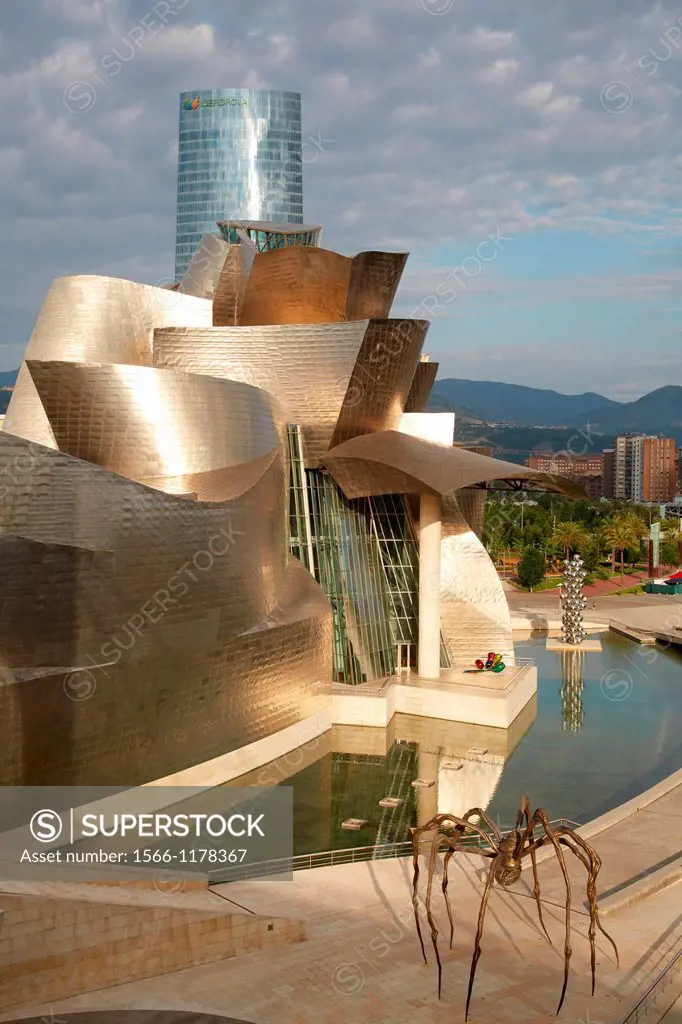 Guggenheim museum, Bilbo-Bilbao, Biscay, Basque Country, Spain.