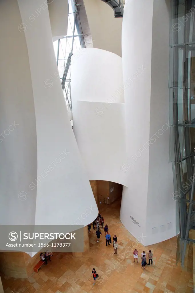 Guggenheim Museum, Bilbo-Bilbao, Biscay, Basque Country, Spain.