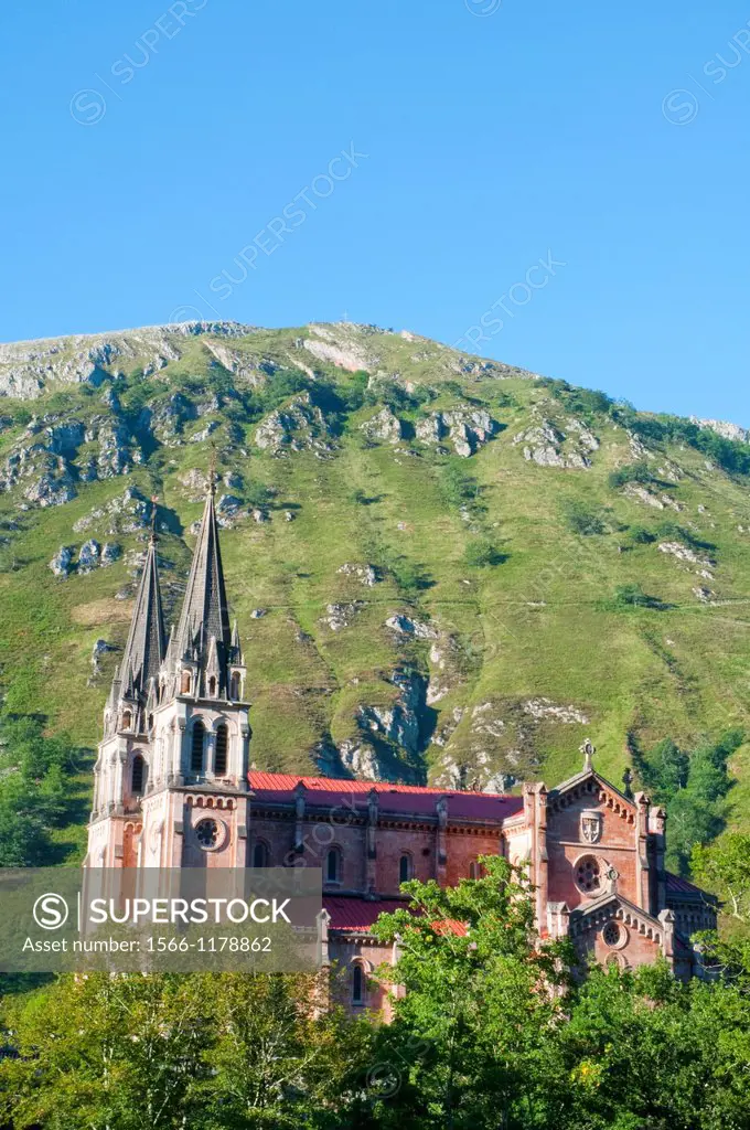 Basilica. Covadonga, Asturias, Spain.