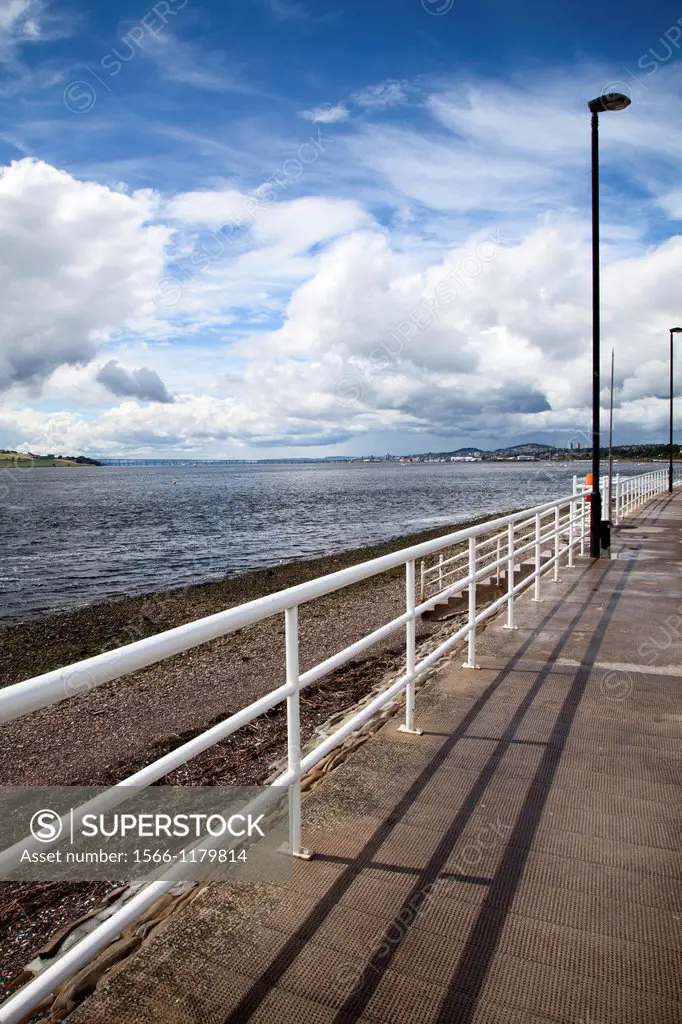 Clearing Storm over the River Tay at Broughty Ferry Dundee Scotland