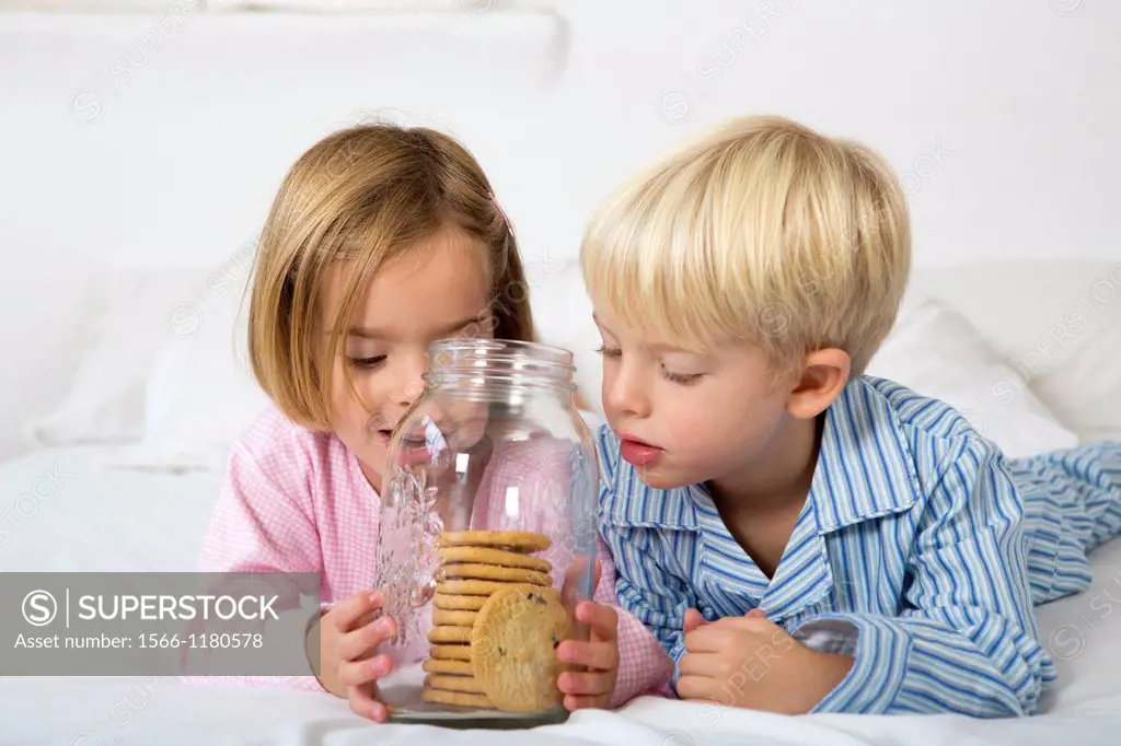 Kids with their hand in the cookie jar