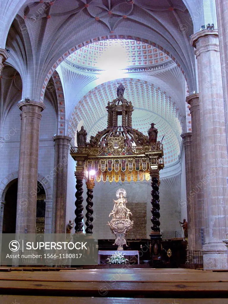 St  Mary´s collegiate church, Santa Maria de los Sagrados Corporales, Daroca  Zaragoza province, Aragón, Spain