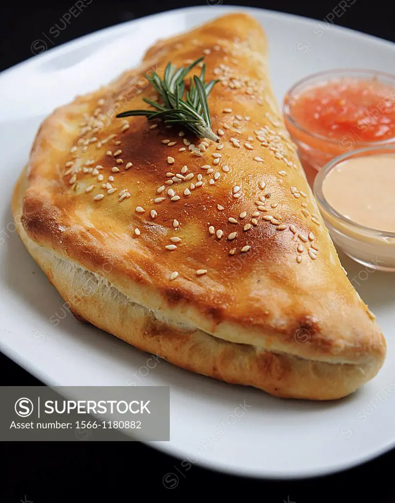 Borek Also Burek a Turkish pastry filled with cheese or potato or mushroom
