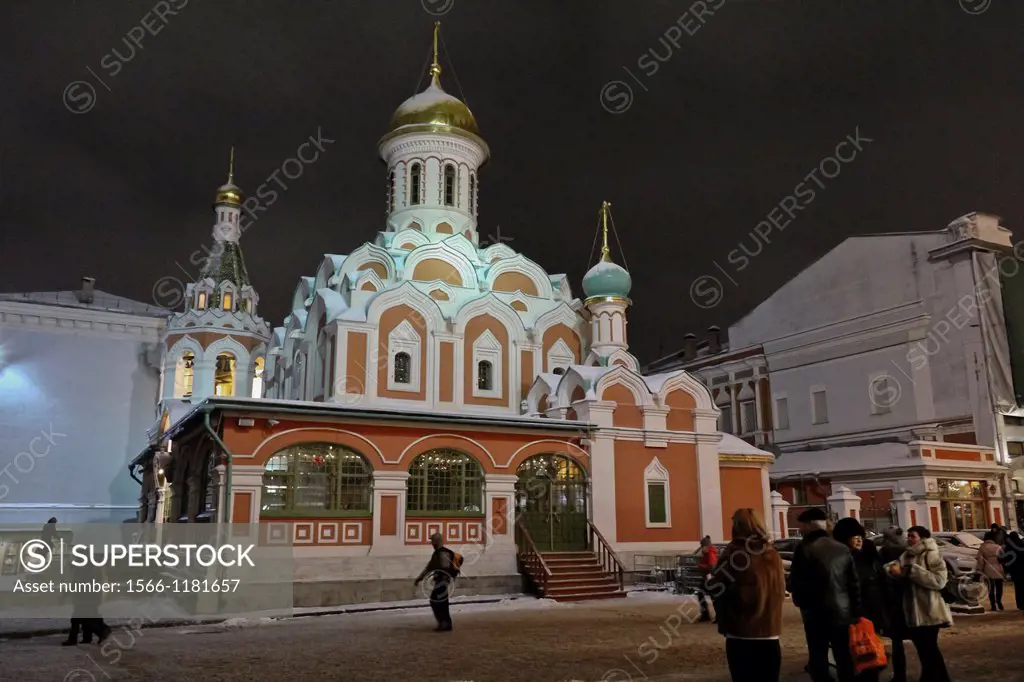 Kazan Cathedral, Red Square, Moscow, Russia