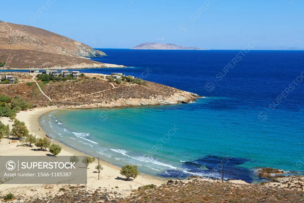 Greece, Cyclades Islands, Serifos island, Psili Ammos beach