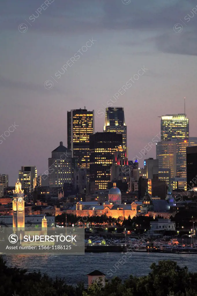 Canada, Quebec, Montreal, skyline,