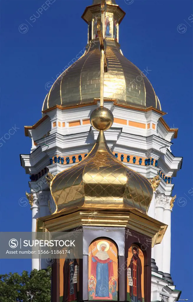 Ukraine, Kiev, Kyiv, Kyevo-Pecherska Lavra, monastery, Upper Lavra, Great Bell Tower,