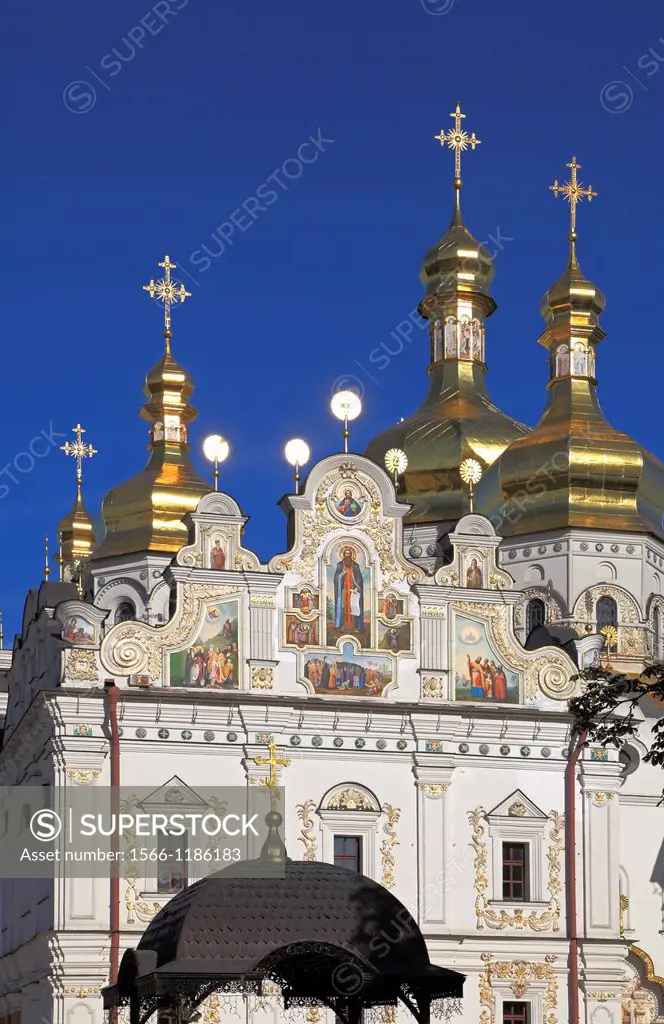 Ukraine, Kiev, Kyiv, Kyevo-Pecherska Lavra, Dormition Cathedral,