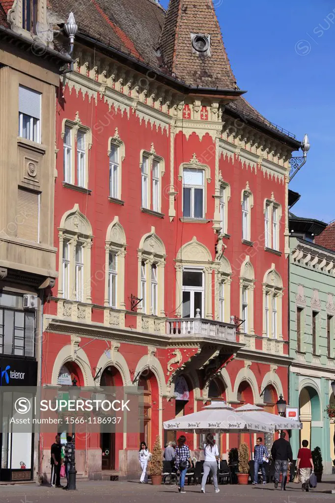 Serbia, Vojvodina, Subotica, Korzo, art nouveau, architecture,