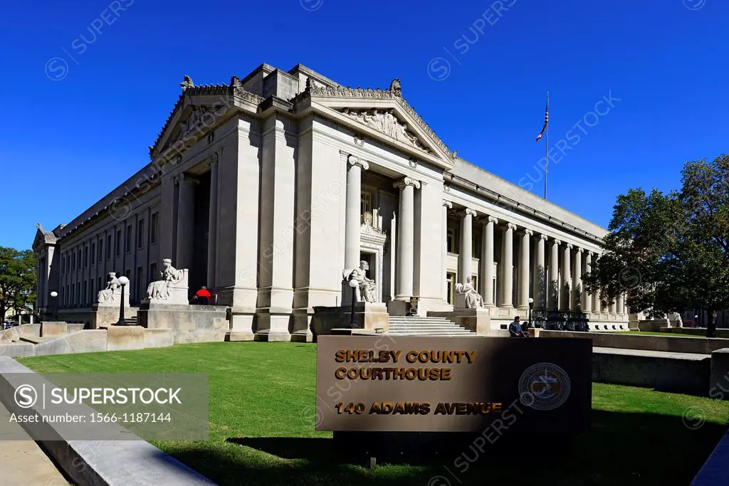 Shelby County Courthouse Memphis Tennessee TN