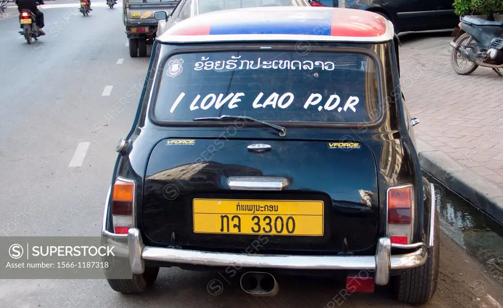 Mini car Vientiane Laos PDR