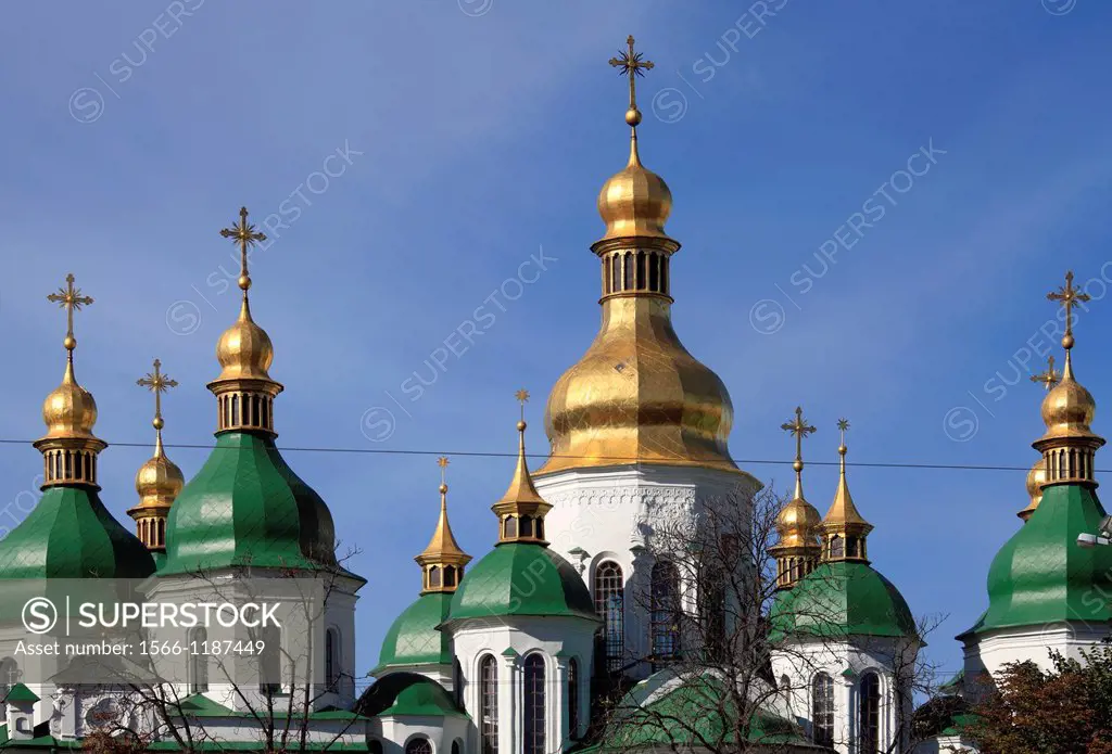 Ukraine, Kiev, Kyiv, St Sophia´s Cathedral,