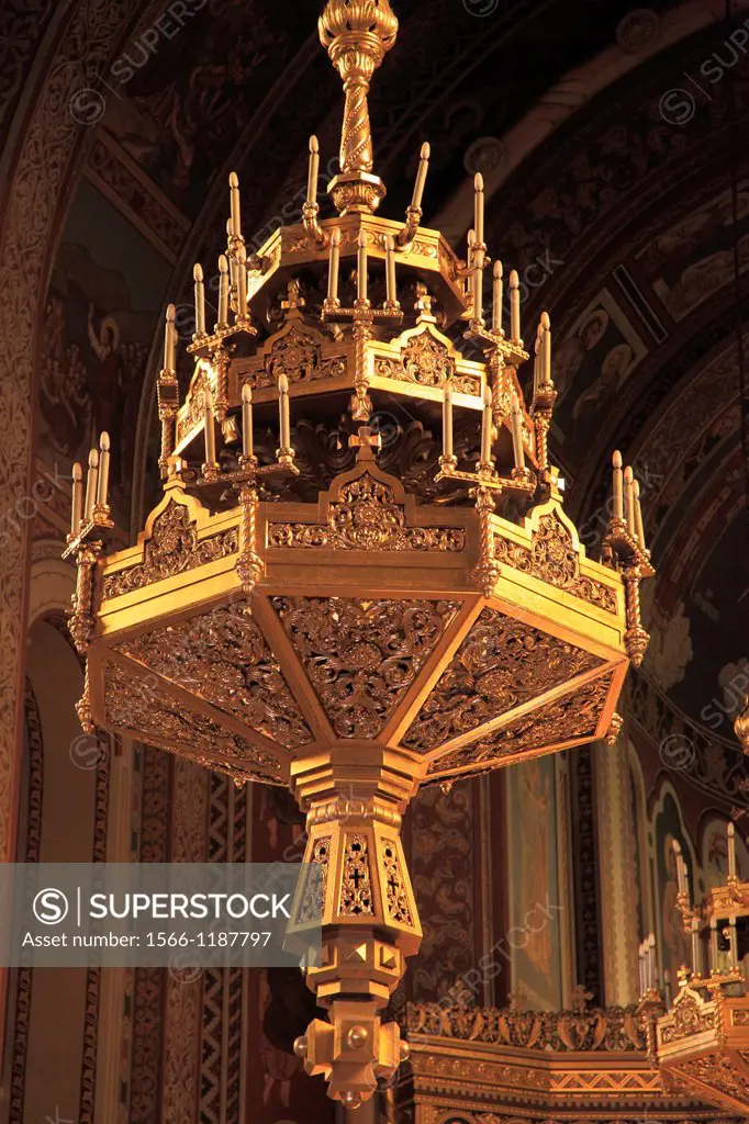 Romania, Timisoara, Metropolitan Cathedral, interior,