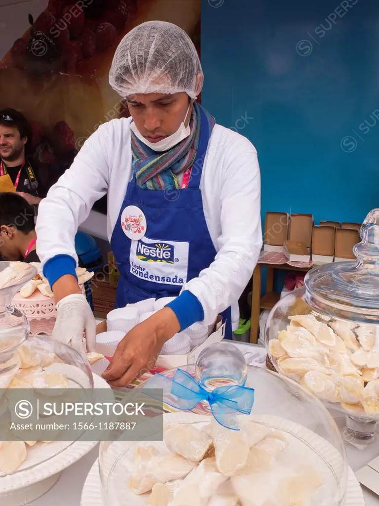 Mistura food fair in Lima Peru