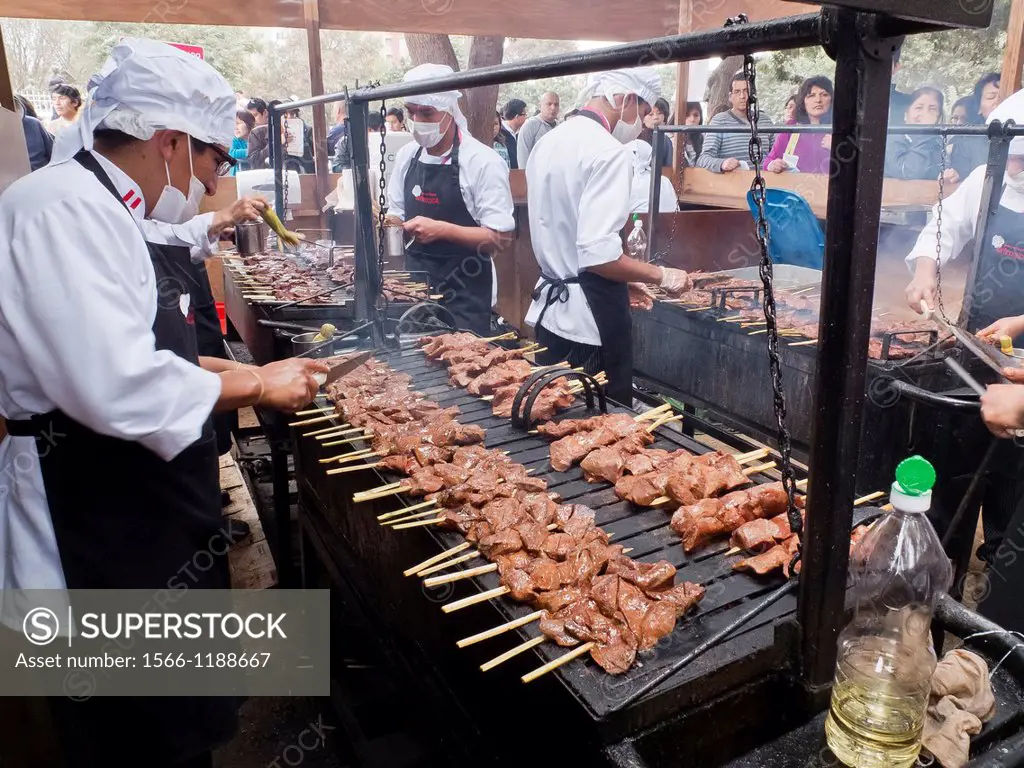 Mistura food fair in Lima Peru