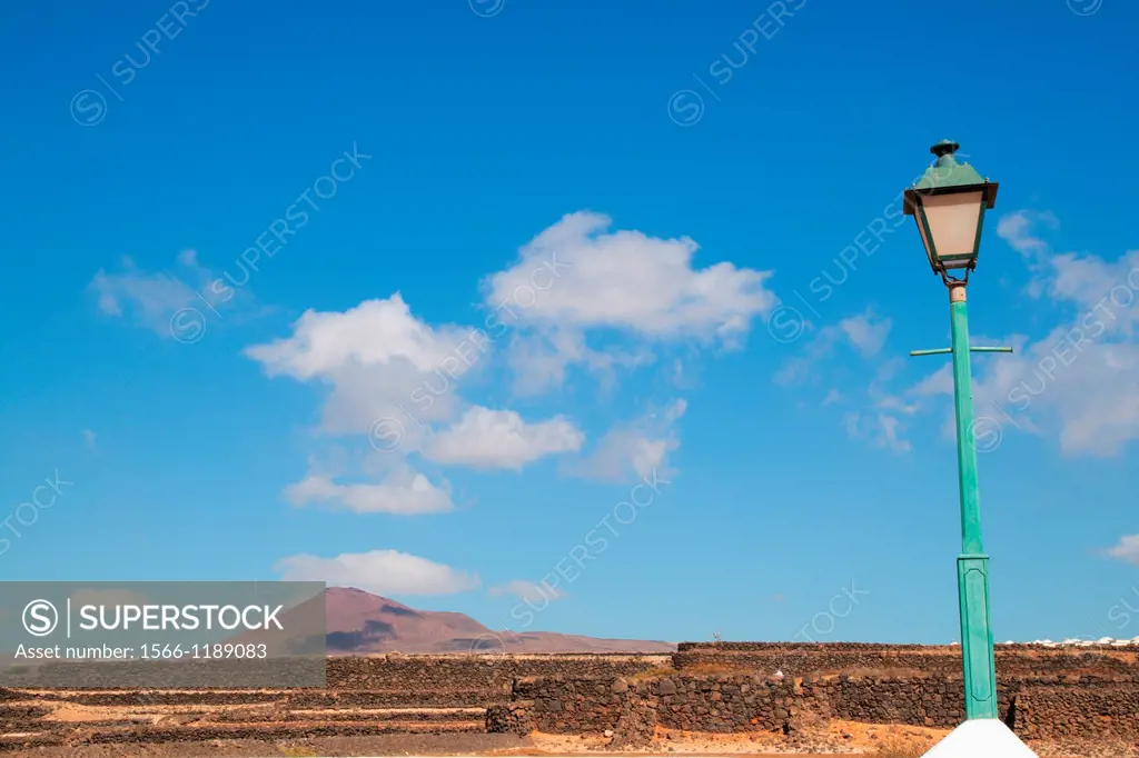 Landscape of Costa Teguise Lanzarote