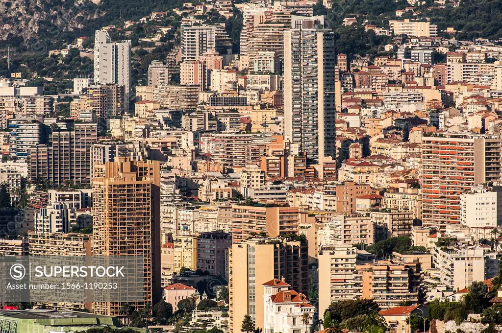 Principality of Monaco, Monte Carlo. Condamine area.