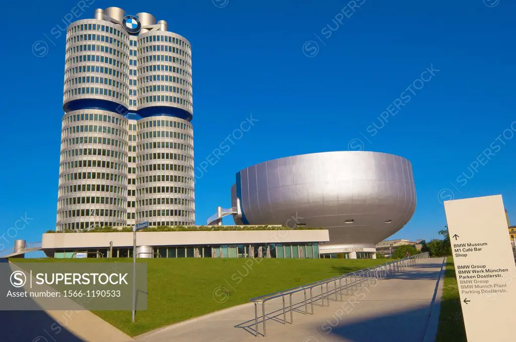 BMW, Munich, BMW Museum, BMW Headquarters, Bavaria, Germany