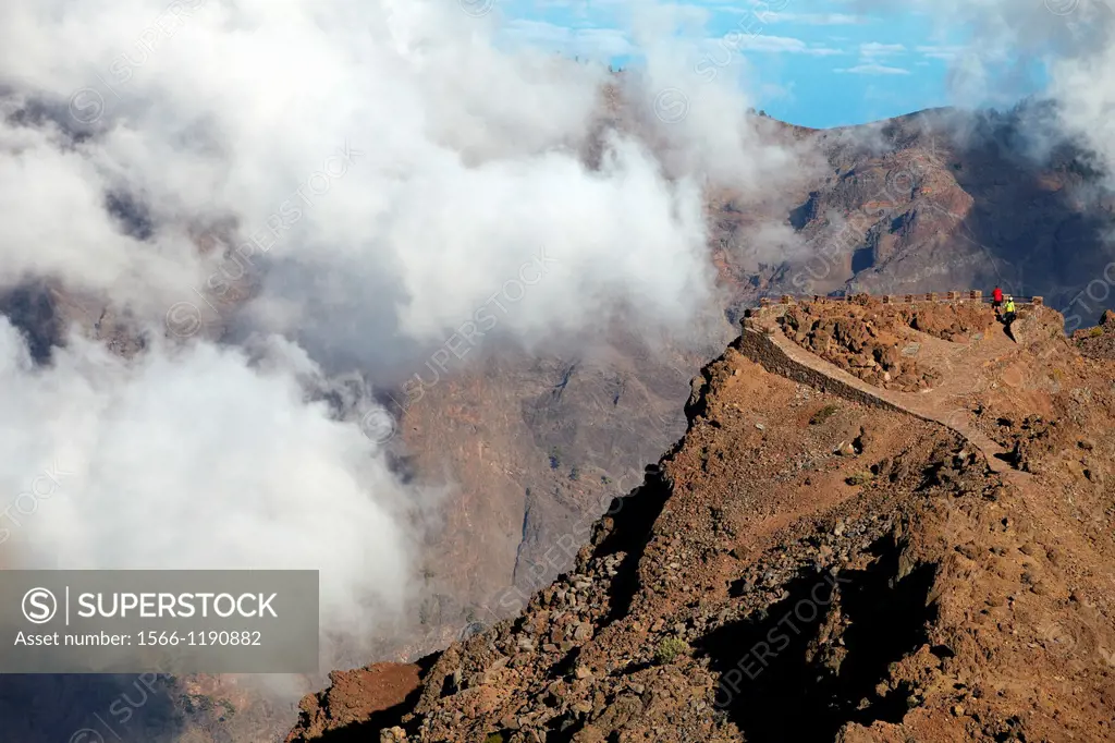 Roque de los Muchachos, Caldera de Taburiente National Park, La Palma, Canary Islands, Spain.