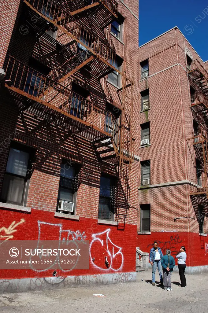 New York City, apartment buildings, The Bronx