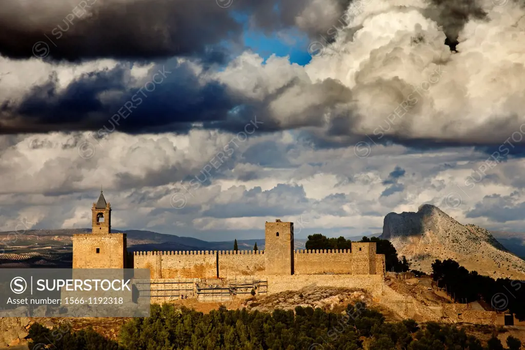 Castle fortress of Antequera Málaga Andalusia Spain.