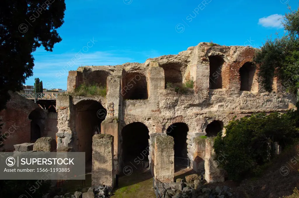 Anfiteatro Flavius amphitheatre Pozzuoli the ancient Puteoli in Campi Flegrei area La Campania region southern Italy Europe