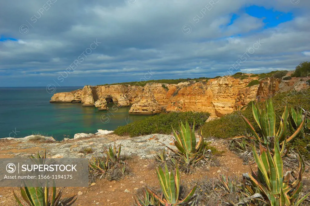 Praia da Marinha, Lagoa, Marinha Beach, Algarve, Portugal, Europe.