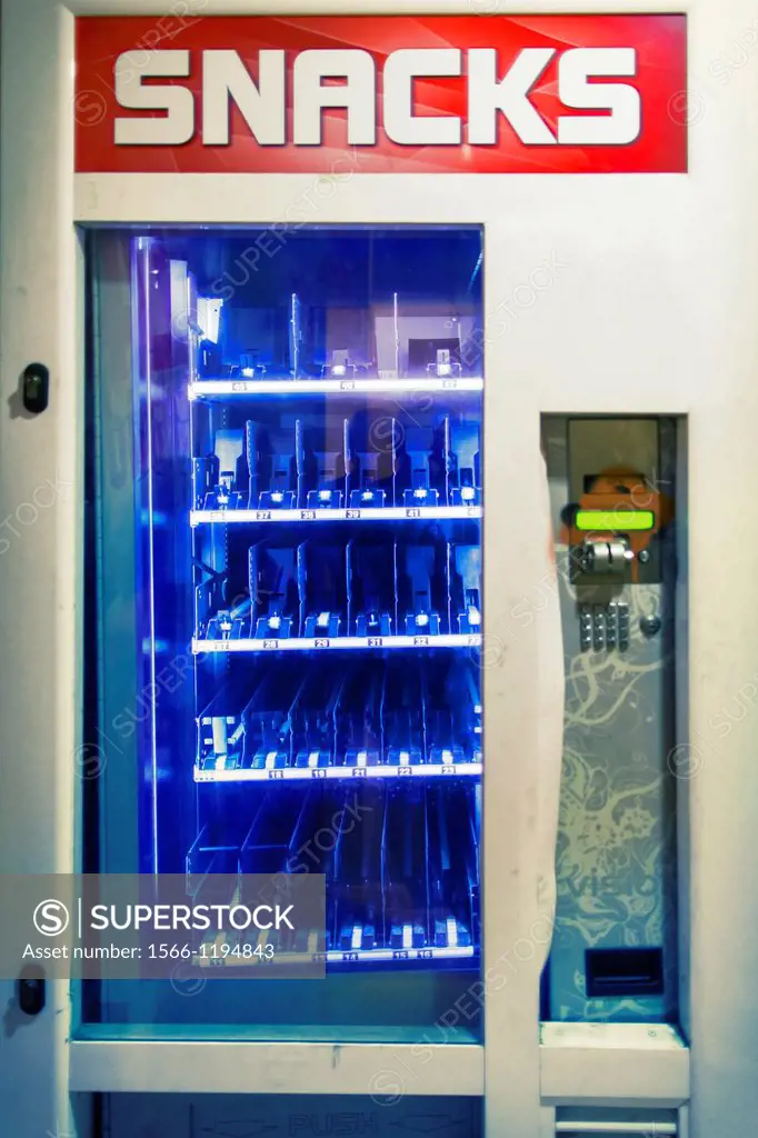 Vending machine, Ubeda, Jaen province, Spain