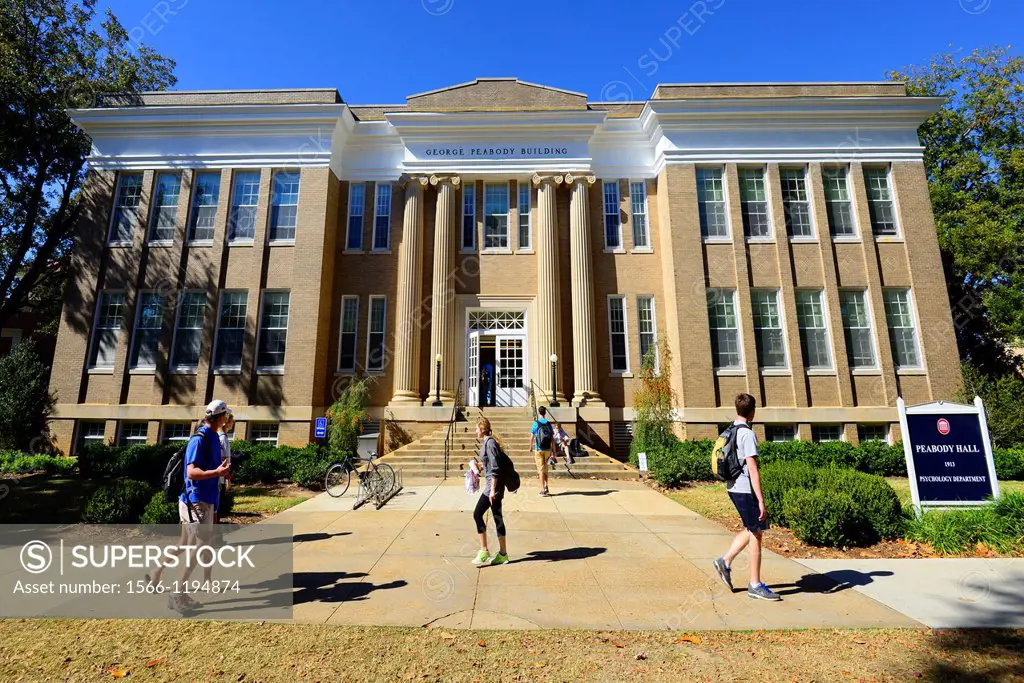 Peabody Hall Ole Miss Campus University Oxford Mississippi MS