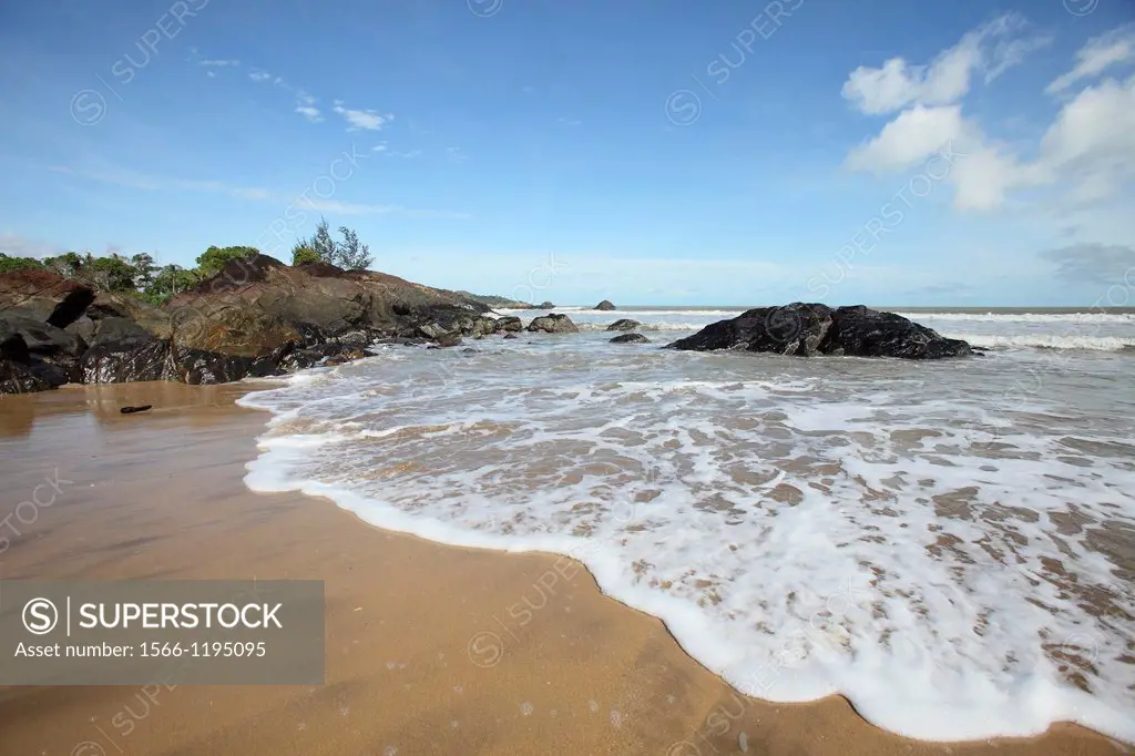 Scenery of Pandan Beach, Lundu, Sarawak, Malaysia, Borneo