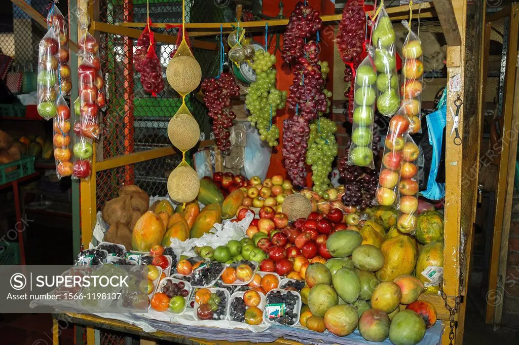 Fruits, Vegetables Market, Colombia, South America