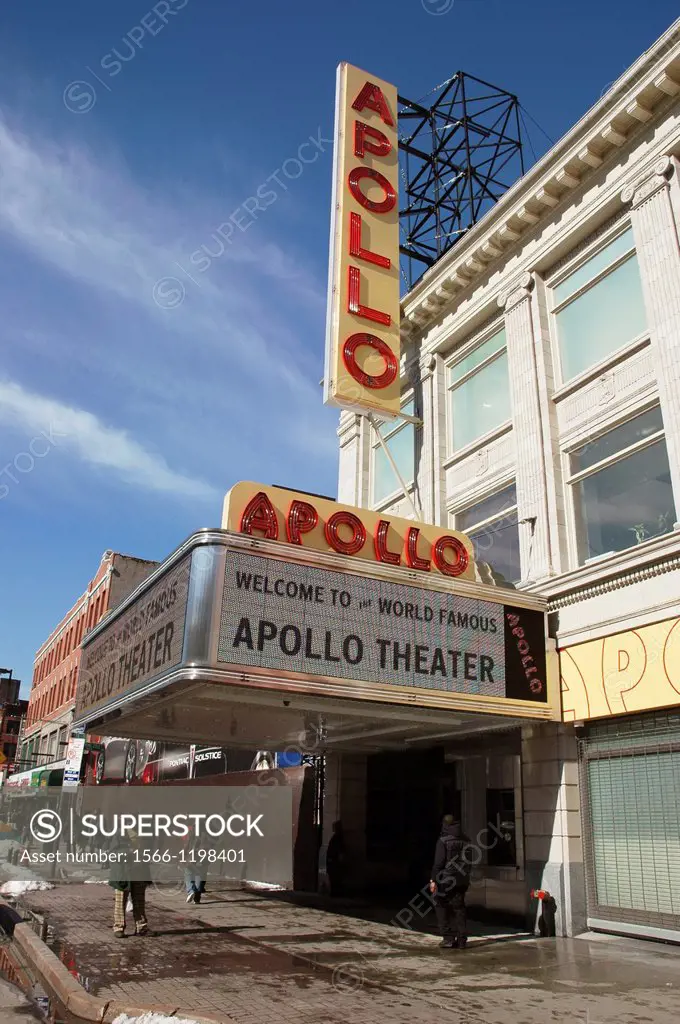 New York City, the Apollo Theater, Harlem, Uptown Manhattan