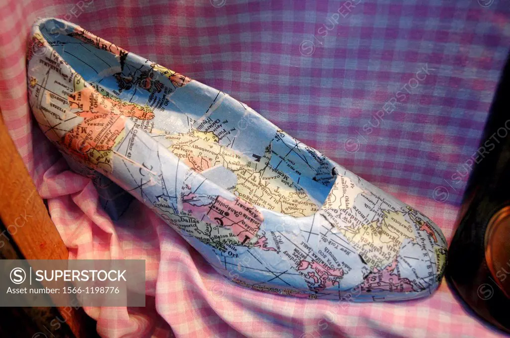New York City, geographical shoe’, sold in a shop of the Upper West Side, Manhattan