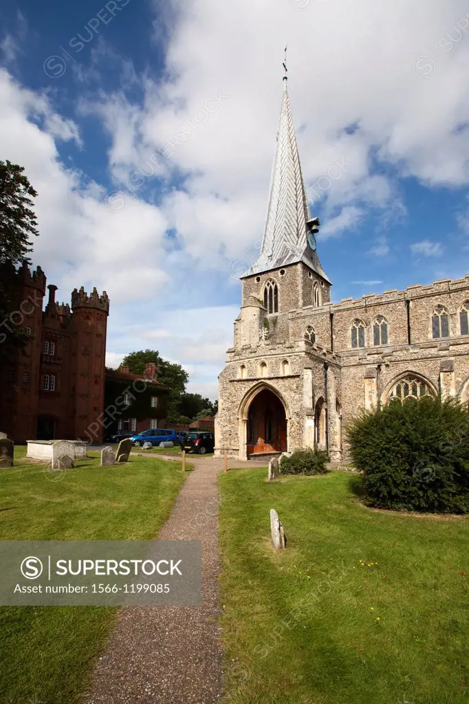 Parish Church of St Mary at Hadleigh Suffolk England
