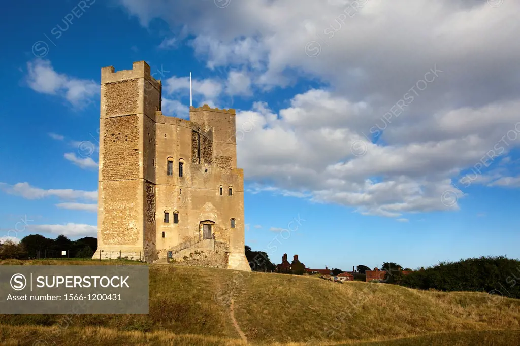 The Remarkably Intact Keep at Orford Castle Orford Suffolk England