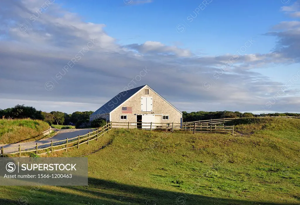 Barn, Sweetwater Farm, Martha´s Vineyard, Massachusetts, USA