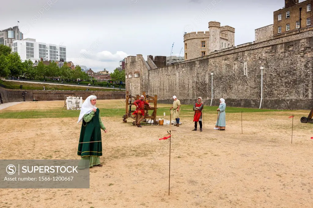 A view of the Tower of London, London, England, UK, Europe